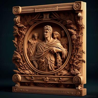 3D model Grand Ages Rome   Reign of Augustus game (STL)